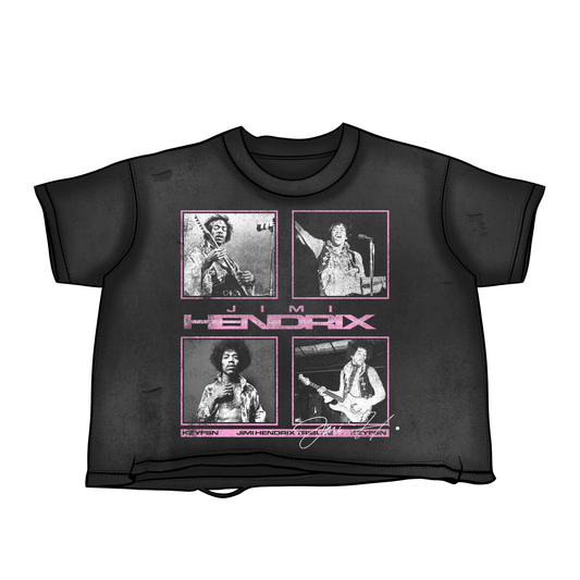 KZYFSN Jimi Hendrix Tee Black
